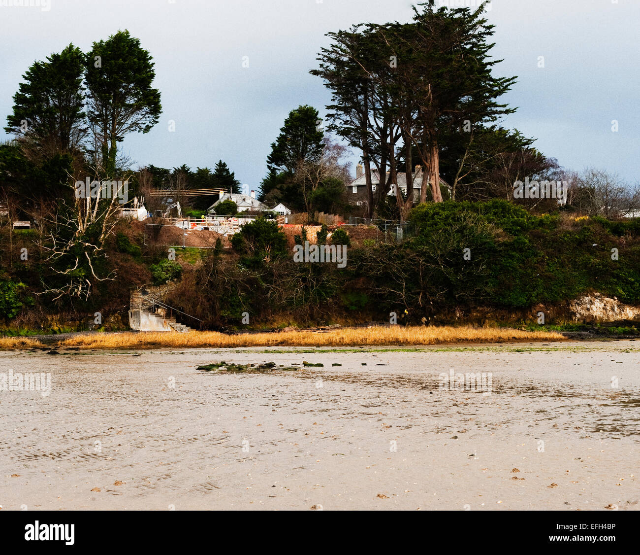 Village exceptionnel de Rock North Cornwall. Banque D'Images