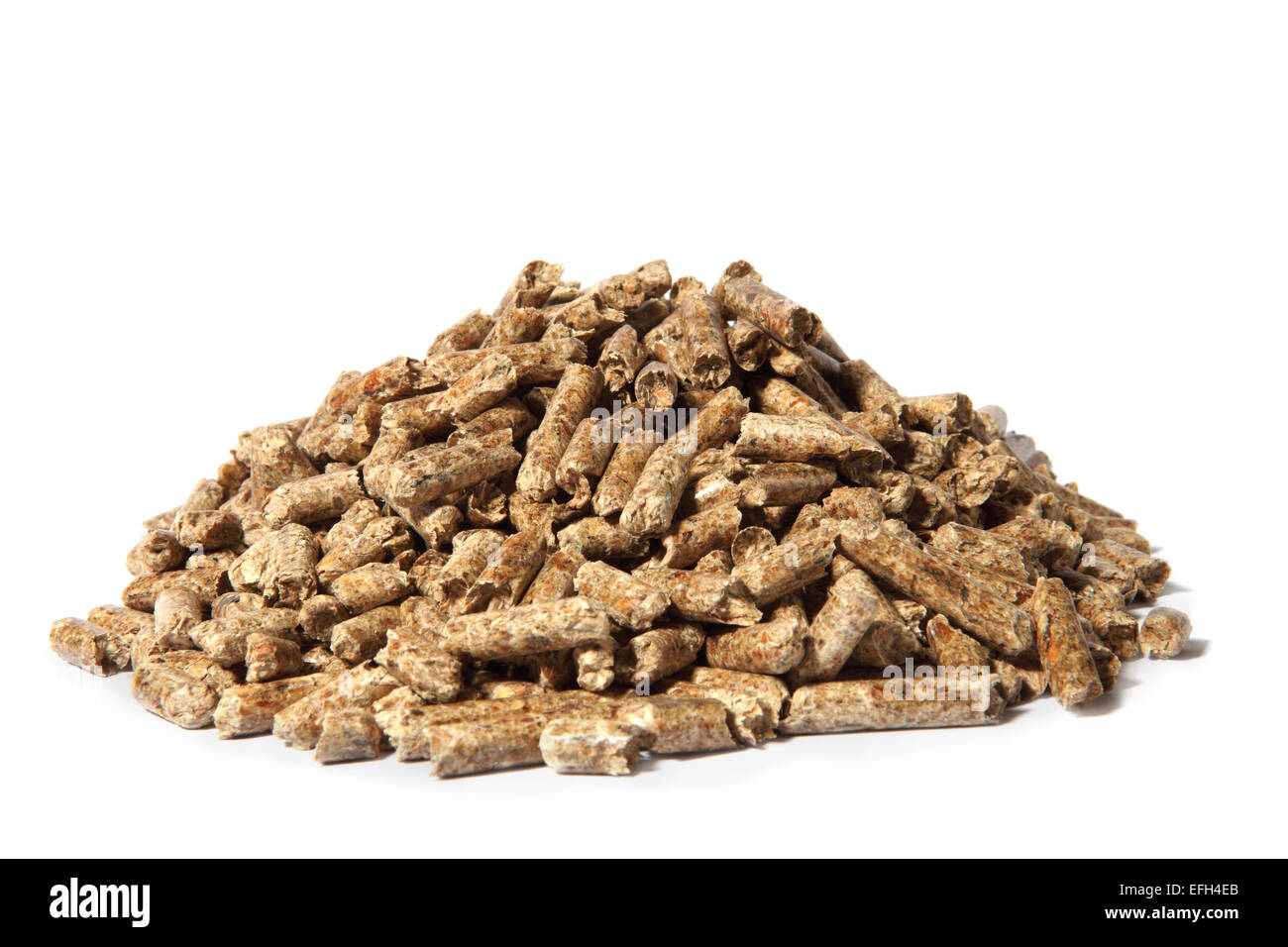 Pile de bois de chauffage à combustible biomasse Banque D'Images