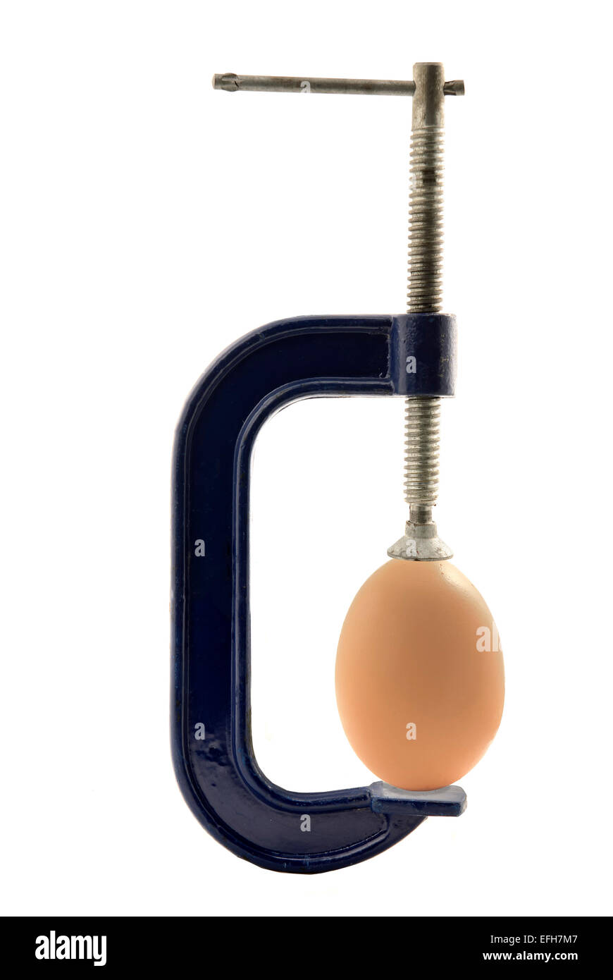 Concept image représentant étant sous la pression ou le stress Banque D'Images