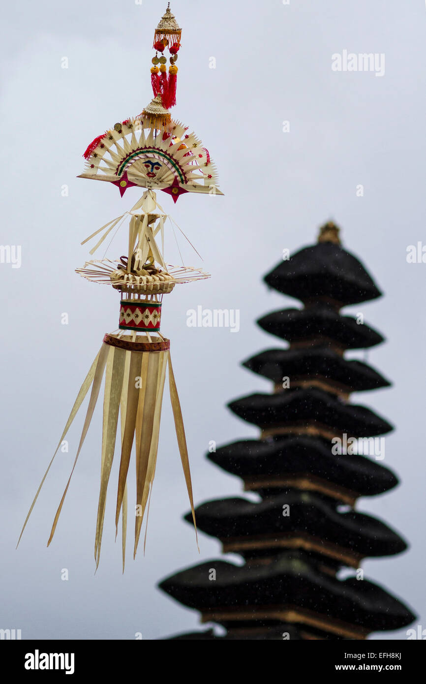 Temple à Bali, Indonésie Banque D'Images