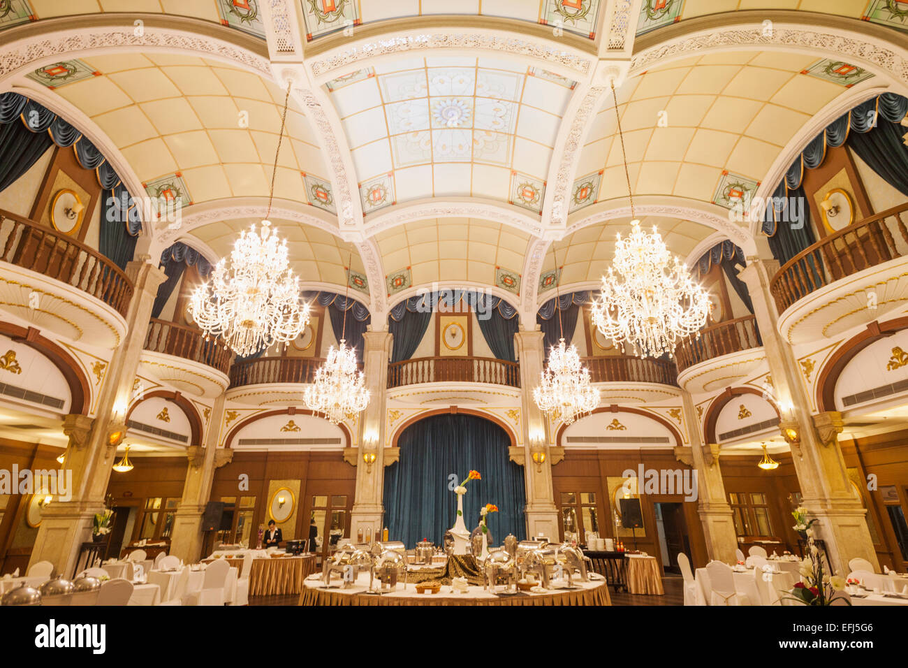 La Chine, Shanghai, l'Astor House Hotel, l'hôtel Peacock Banque D'Images