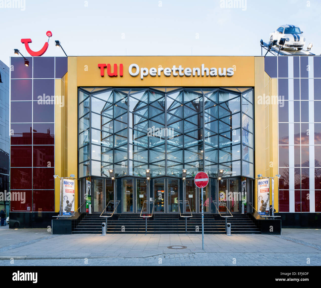 Operettenhaus theatre, Spielbudenplatz, Reeperbahn, St Pauli, Hambourg, Allemagne Banque D'Images