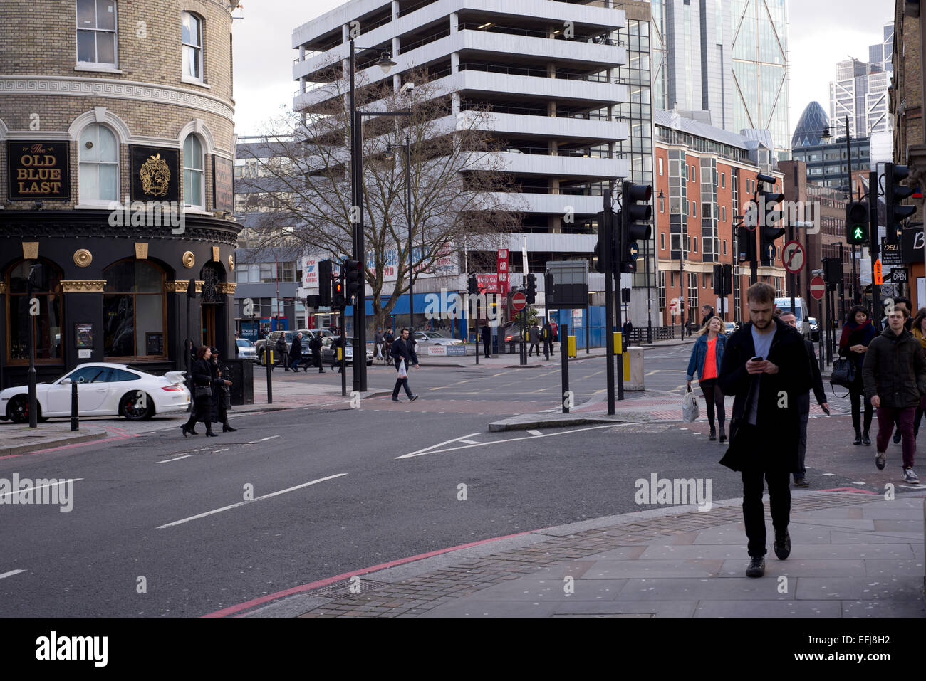 Ville de London Life Banque D'Images