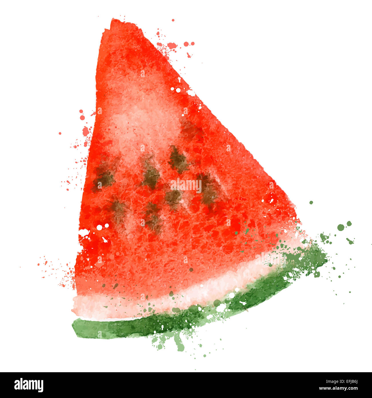Watermelon logo vector modèle. les vitamines ou l'icône de l'alimentation. Banque D'Images