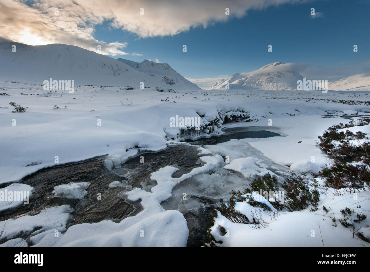 Buachaille Etive Mhor, Glencoe, West Highlands Banque D'Images