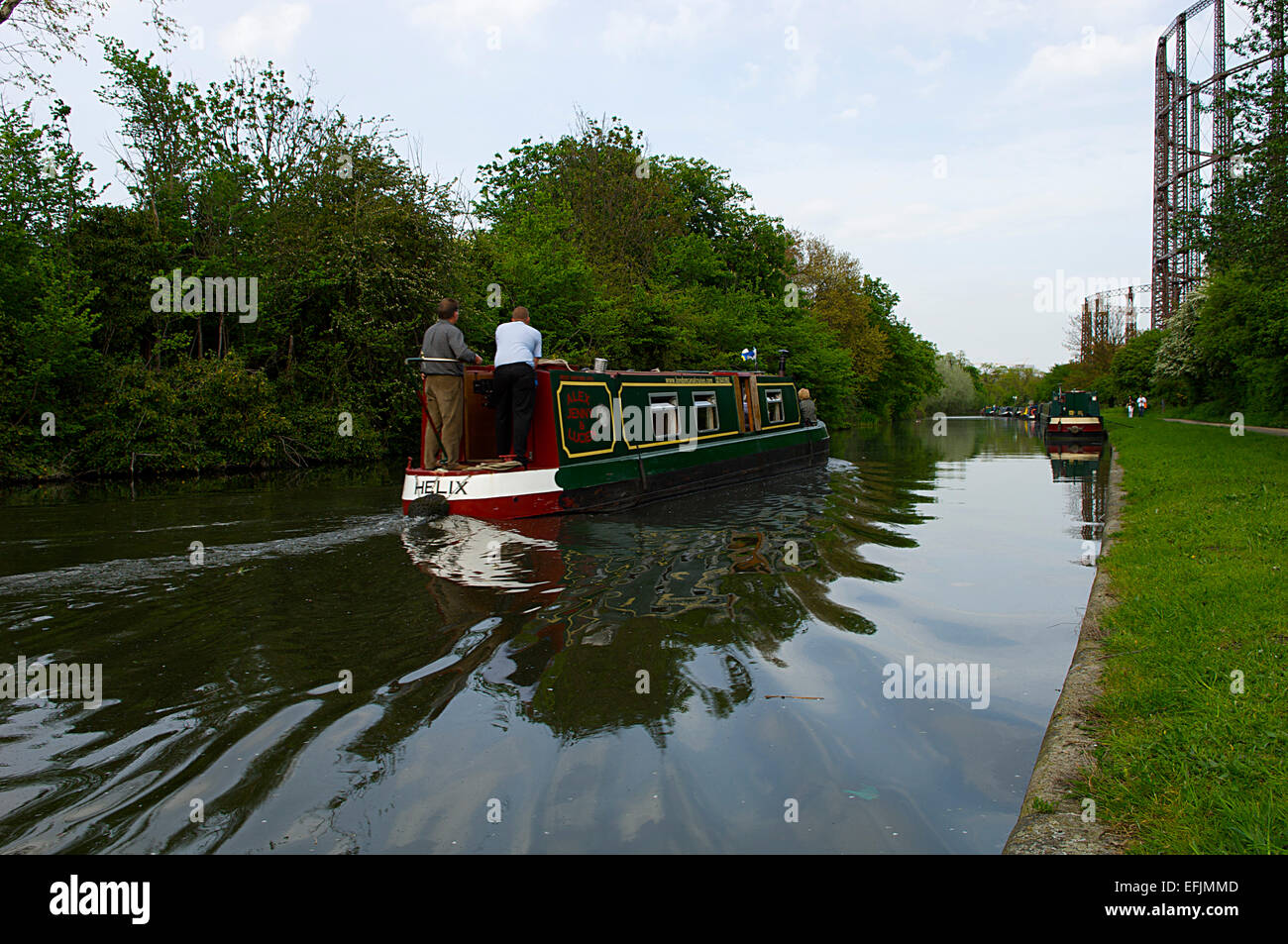 Regents Canal, Londres Banque D'Images