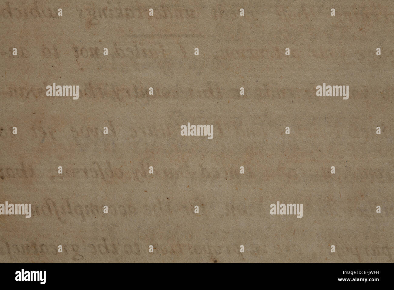 1785 Vintage rétro vieux parchemin Ancien texte écrit sur papier beige Tan d'arrière-plan Banque D'Images
