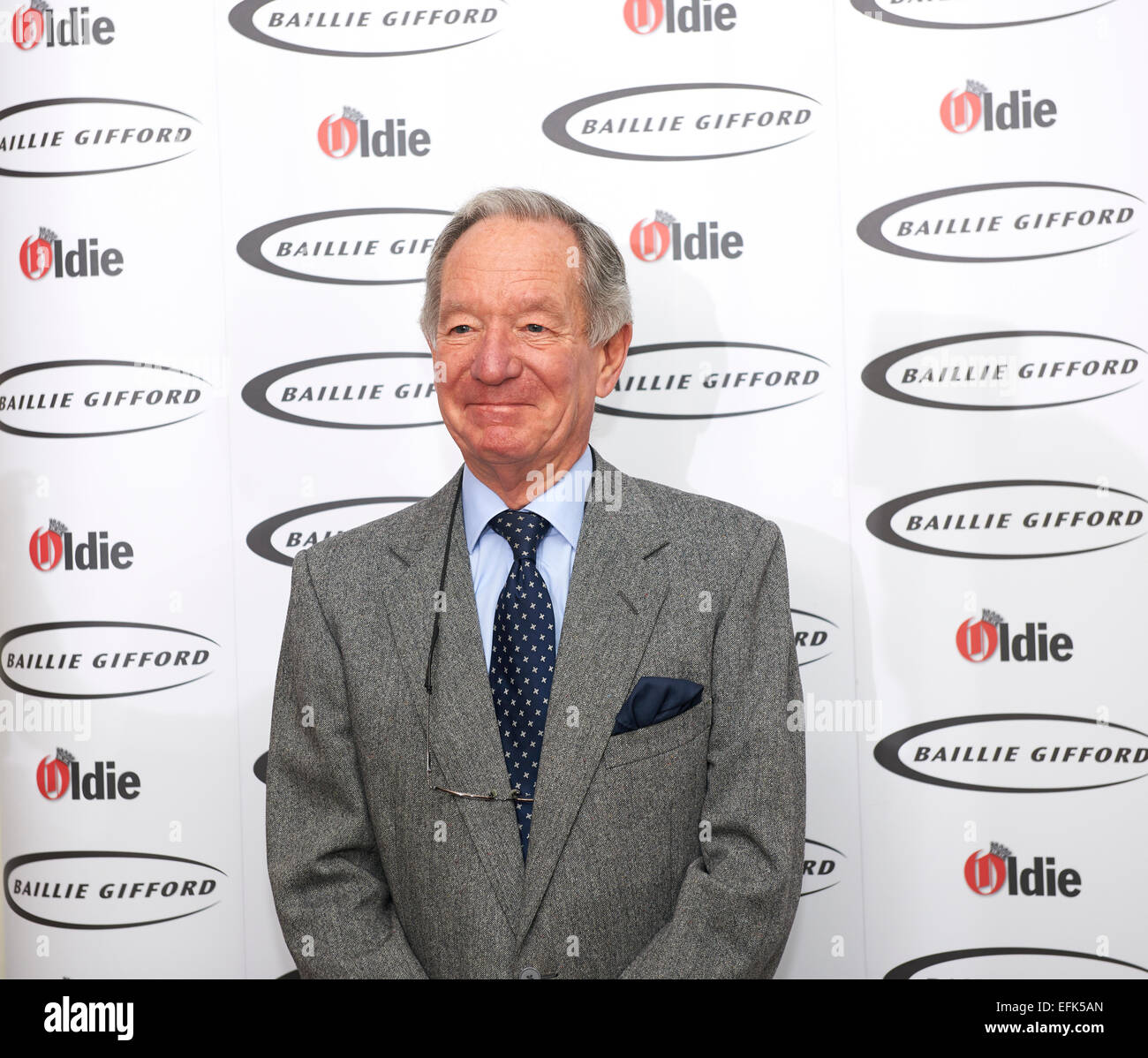 Michael Buerk à l'ancien de l'année 2015 Banque D'Images