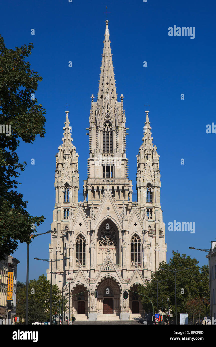 Église Notre Dame de Laeken, Bruxelles, Belgique Banque D'Images