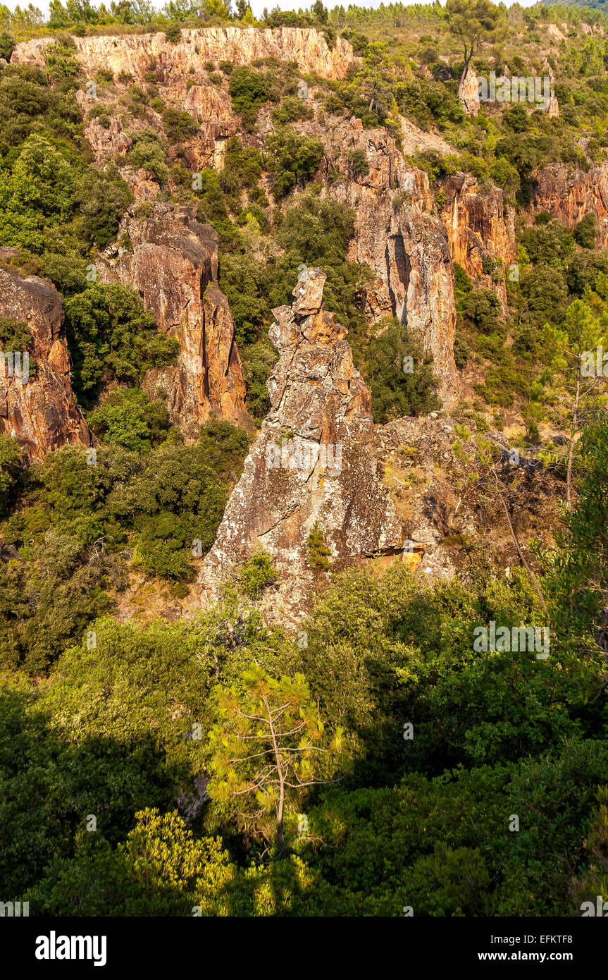 Gorges de Pennafort, Callas Draguignan, Var France 83 Banque D'Images