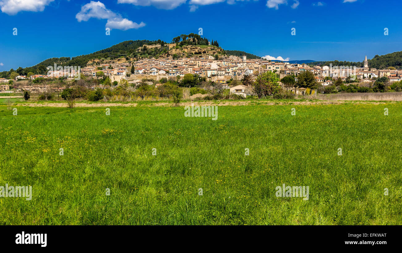 Village de Cadenet Provence Luberon France 13 Banque D'Images