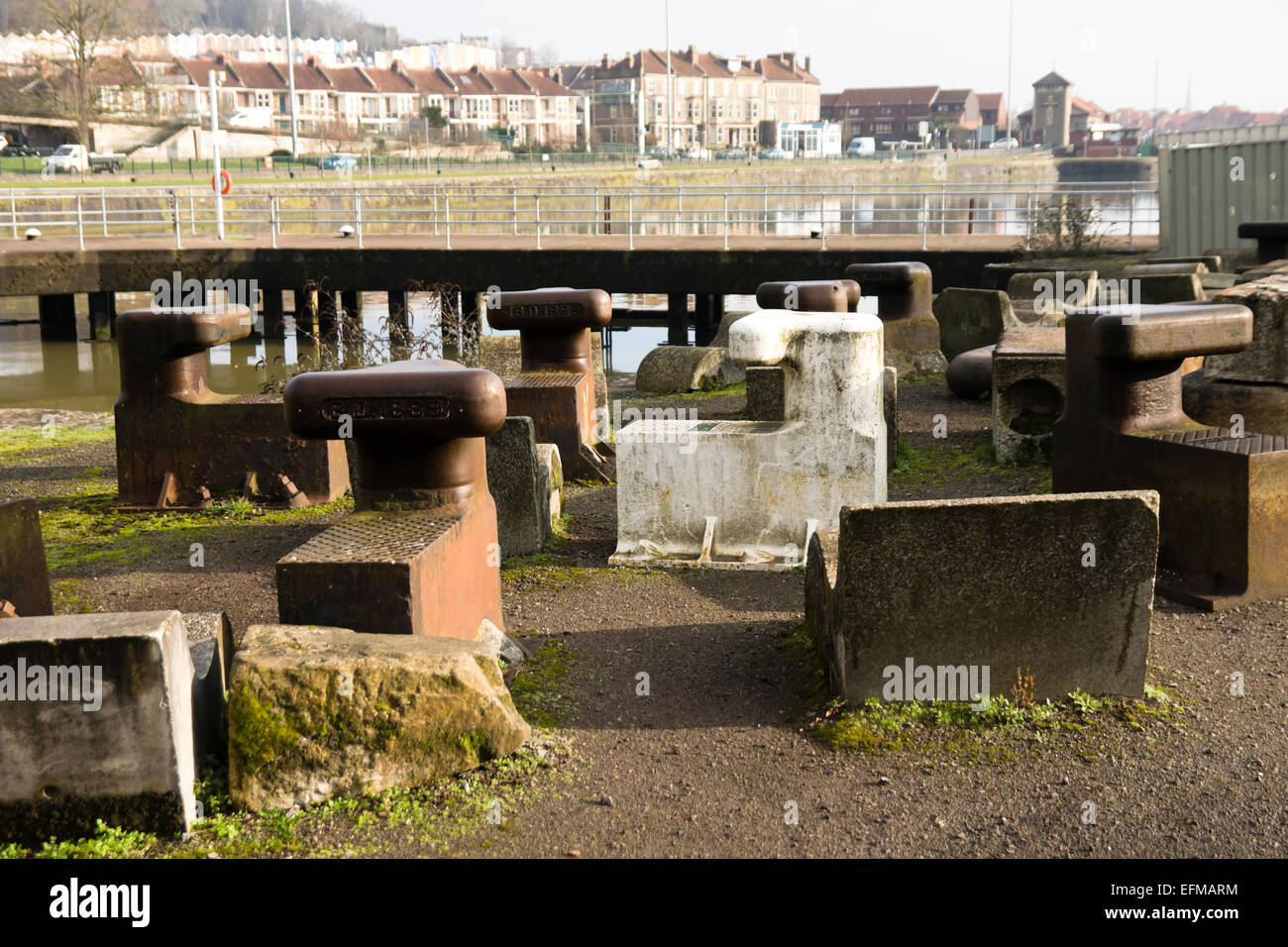 Le bassin de Cumberland Bristol Banque D'Images