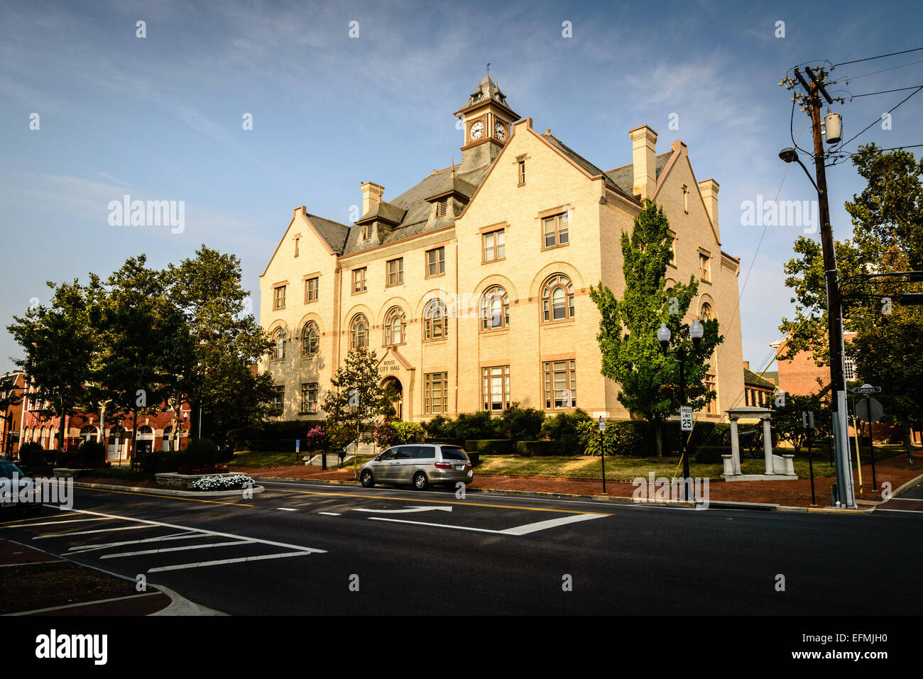 Rouss City Hall, 15 N, rue Cameron, Winchester, Virginia Banque D'Images