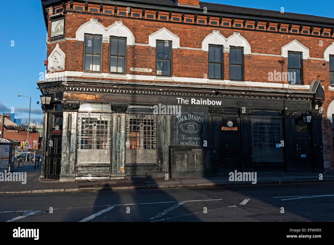 L'arc-en-ciel d'accueil de nombreuses pub digbeth off circuit live events Banque D'Images