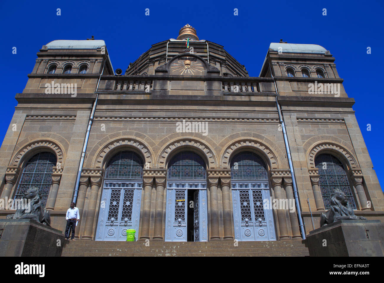 Le Baeta Mariam église, Addis Abeba, Ethiopie Banque D'Images