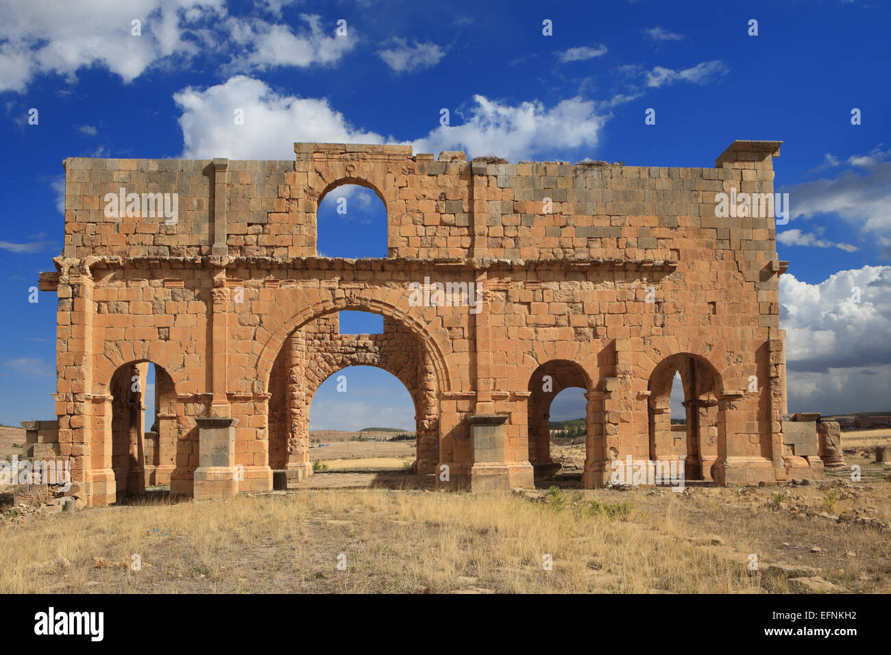 Praetorium (267), de Lambesis, Batna Province, Algérie Banque D'Images