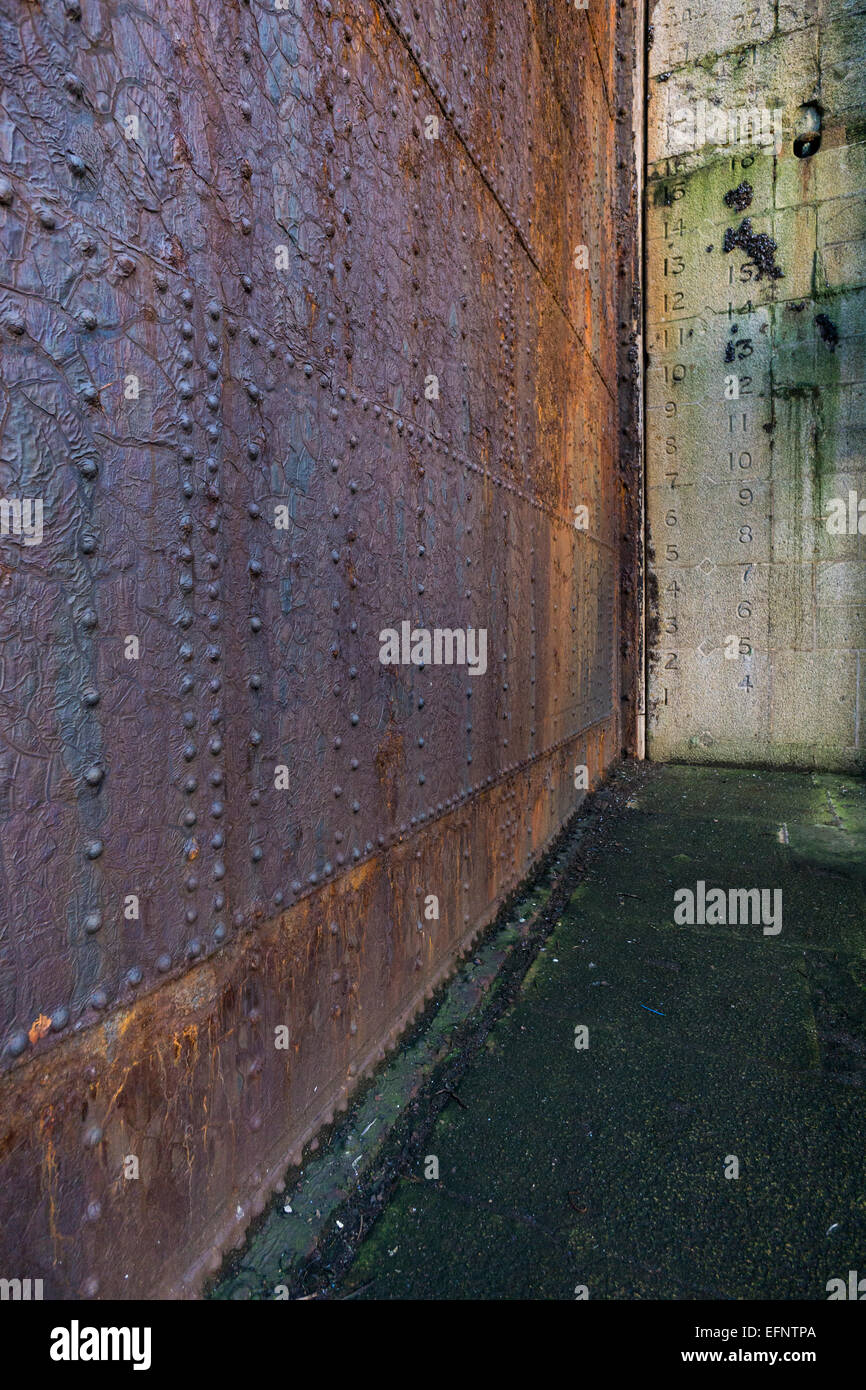 Titanic, dry dock Banque D'Images