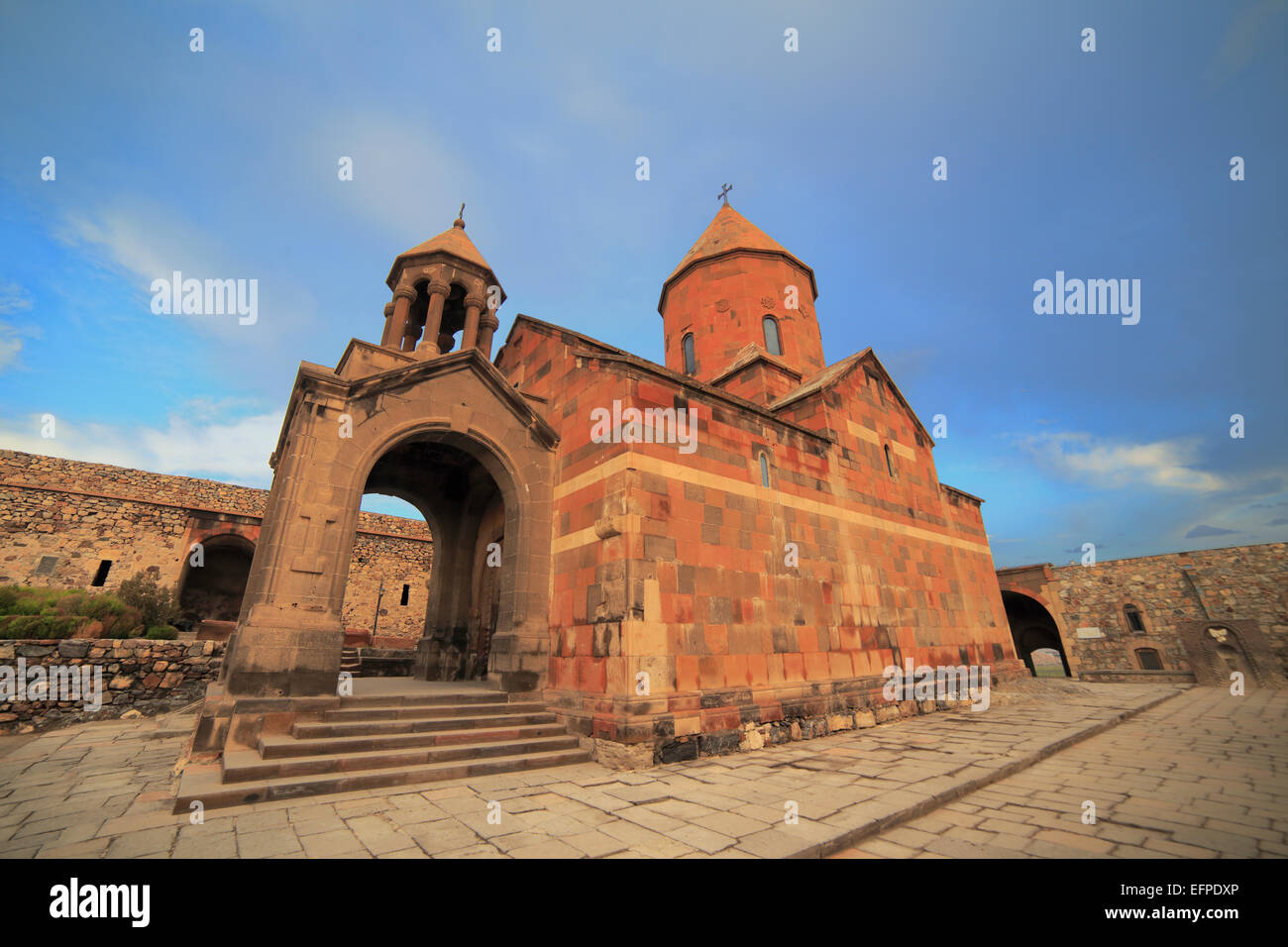 Église de la Sainte Mère de Dieu (St. Astvatzatzin), Khor Virap, Province d'Ararat, l'Arménie Banque D'Images