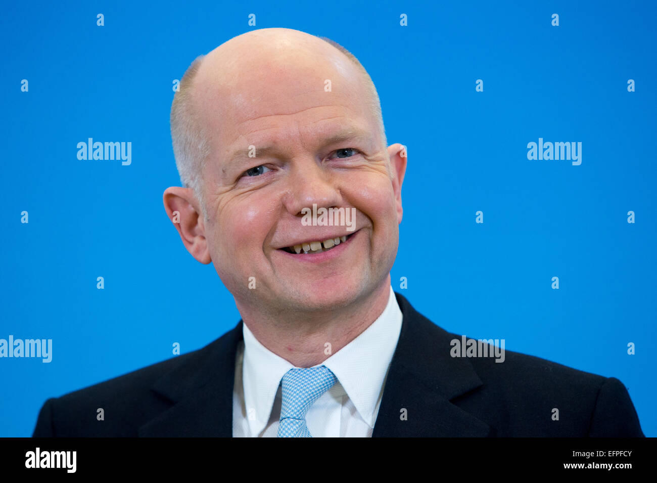 William Hague, leader de la Chambre des communes Banque D'Images