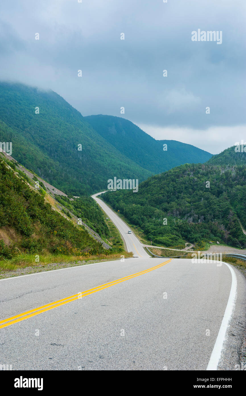 Long Road, Cape Breton Highlands National Park, l'île du Cap-Breton, Nouvelle-Écosse, Canada, Amérique du Nord Banque D'Images