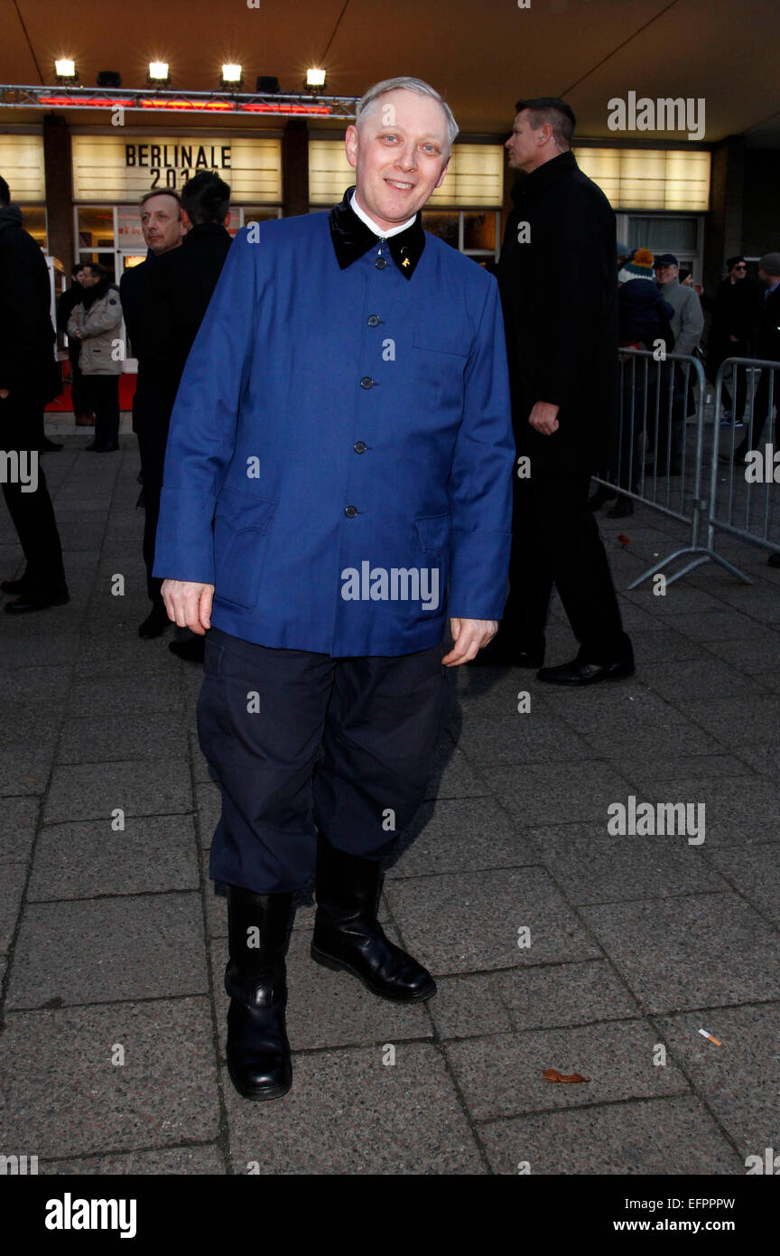 Mark Reeder participant à la 'B-Movie : Lust & Son dans Berlin Ouest' première mondiale au 65e Festival International du Film de Berlin/Berlinale 2015 le 8 février 2015./photo alliance Banque D'Images