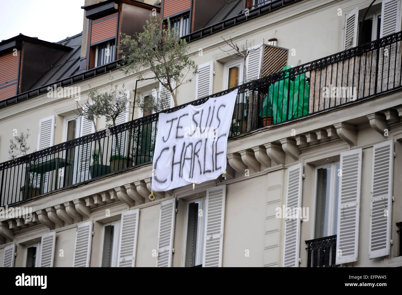 Marche républicaine,Je suis Charlie,11-01-2015,Paris,France Banque D'Images