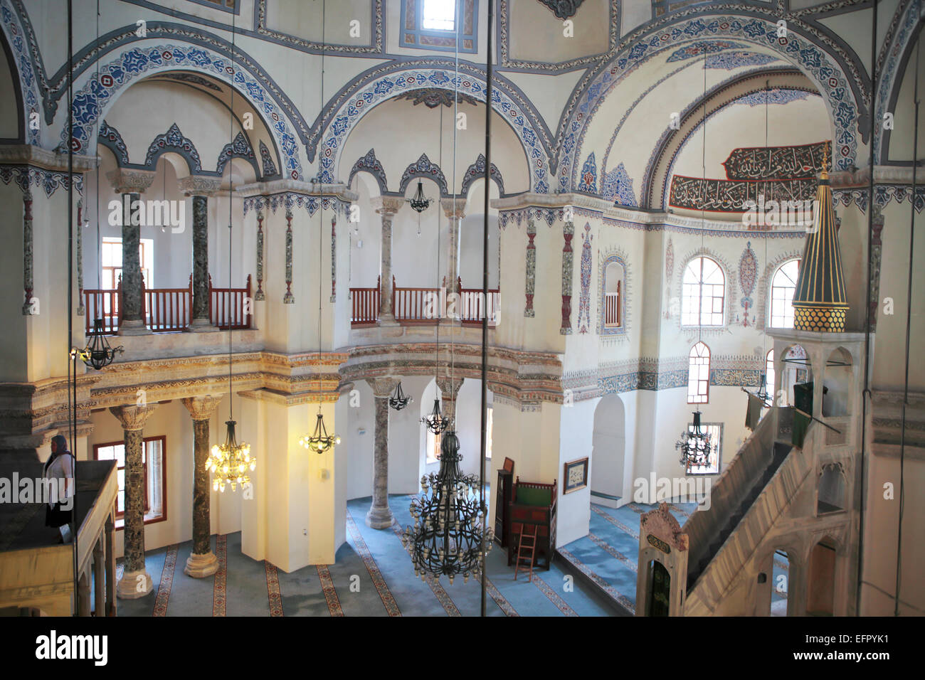 Église des saints Serge et Bacchus, petite Sainte-sophie (530), Istanbul, Turquie Banque D'Images