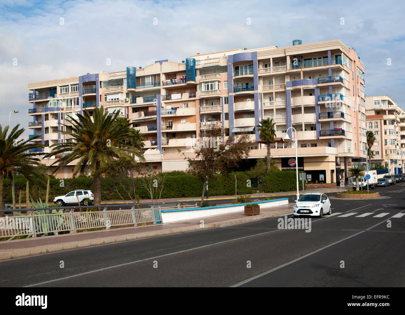 Logement Appartement autonome de Melilla ville état territoire espagnol en Afrique du Nord, Espagne Banque D'Images