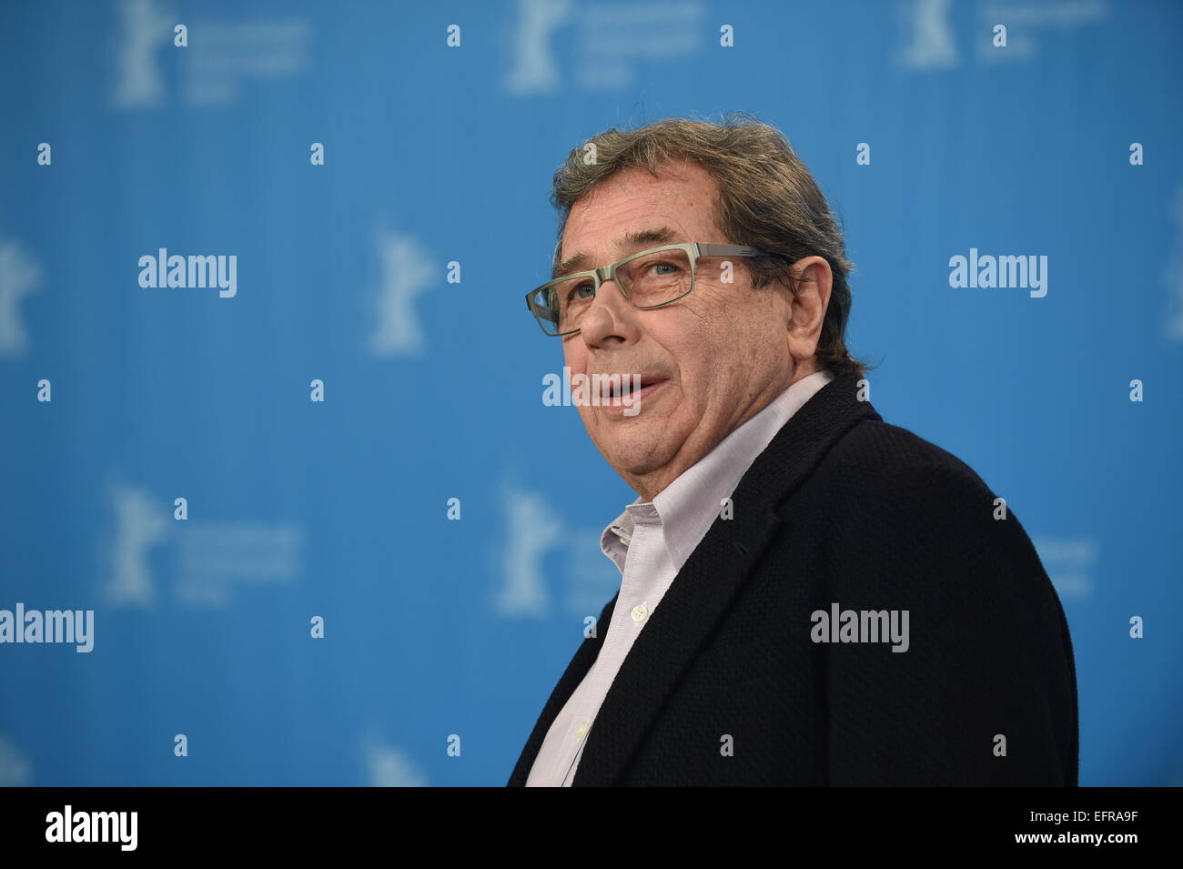 Berlin, Allemagne. 09Th Feb 2015. Janusz Gajos acteur lors d'un photocall pour le film 'Corps' au cours de la 65e Festival International du Film de Berlin, Allemagne, 09 février 2015. Le film est en cours d'exécution dans la compétition du festival. La Berlinale a lieu du 05 au 15 février 2015. Photo : TIM BRAKEMEIER/dpa/Alamy Live News Banque D'Images