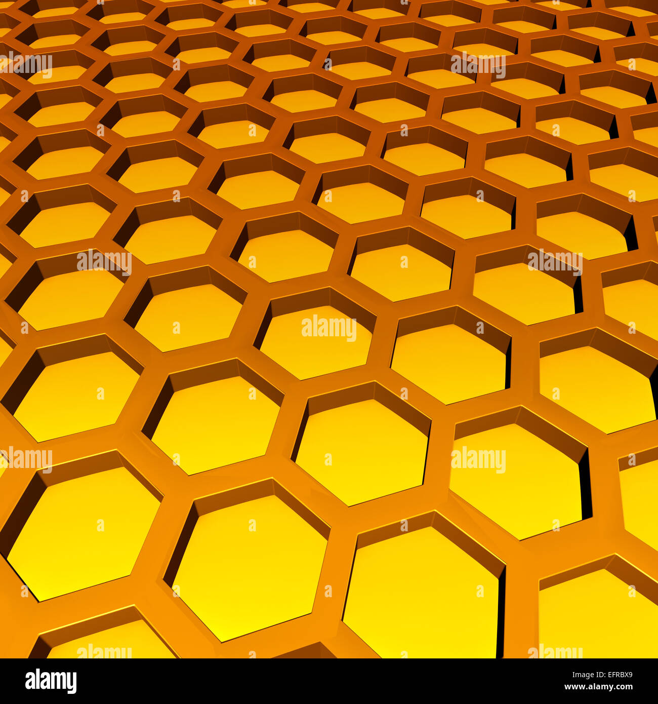 Abstrait Hexagone Deux Couches Hexagonal Honeycomb Ombre Murale Hexagonale