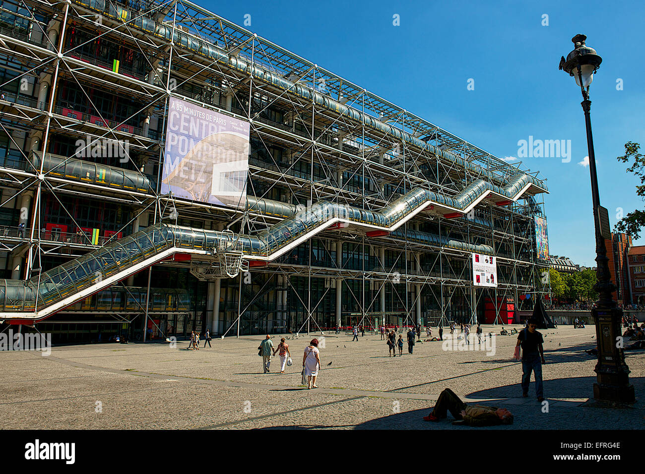 Centre Pompidou, Paris, France Banque D'Images