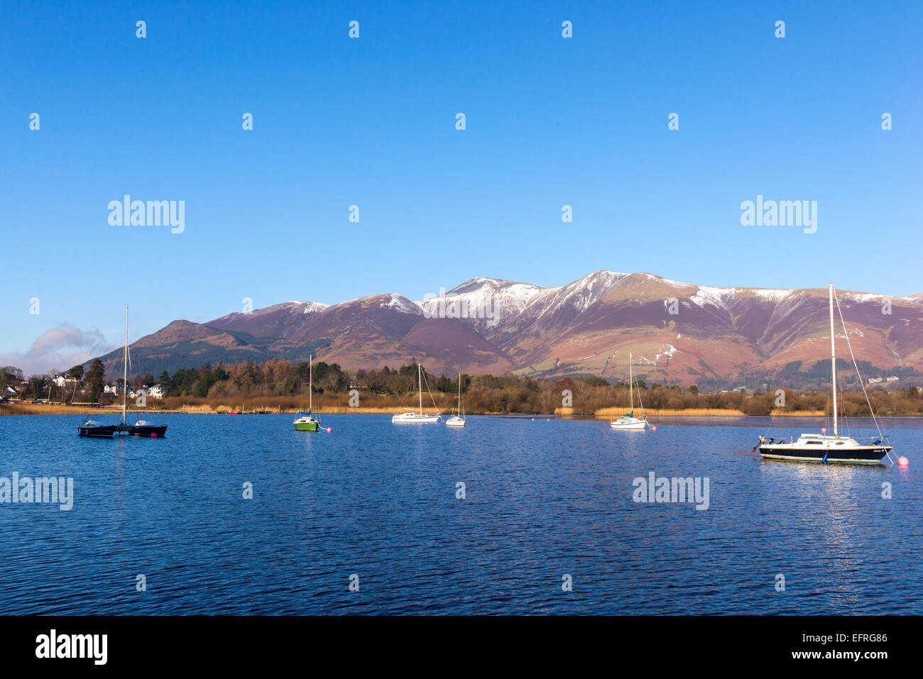 Portinscale, Keswick, Derwent Water, Lake District, England, UK. Banque D'Images
