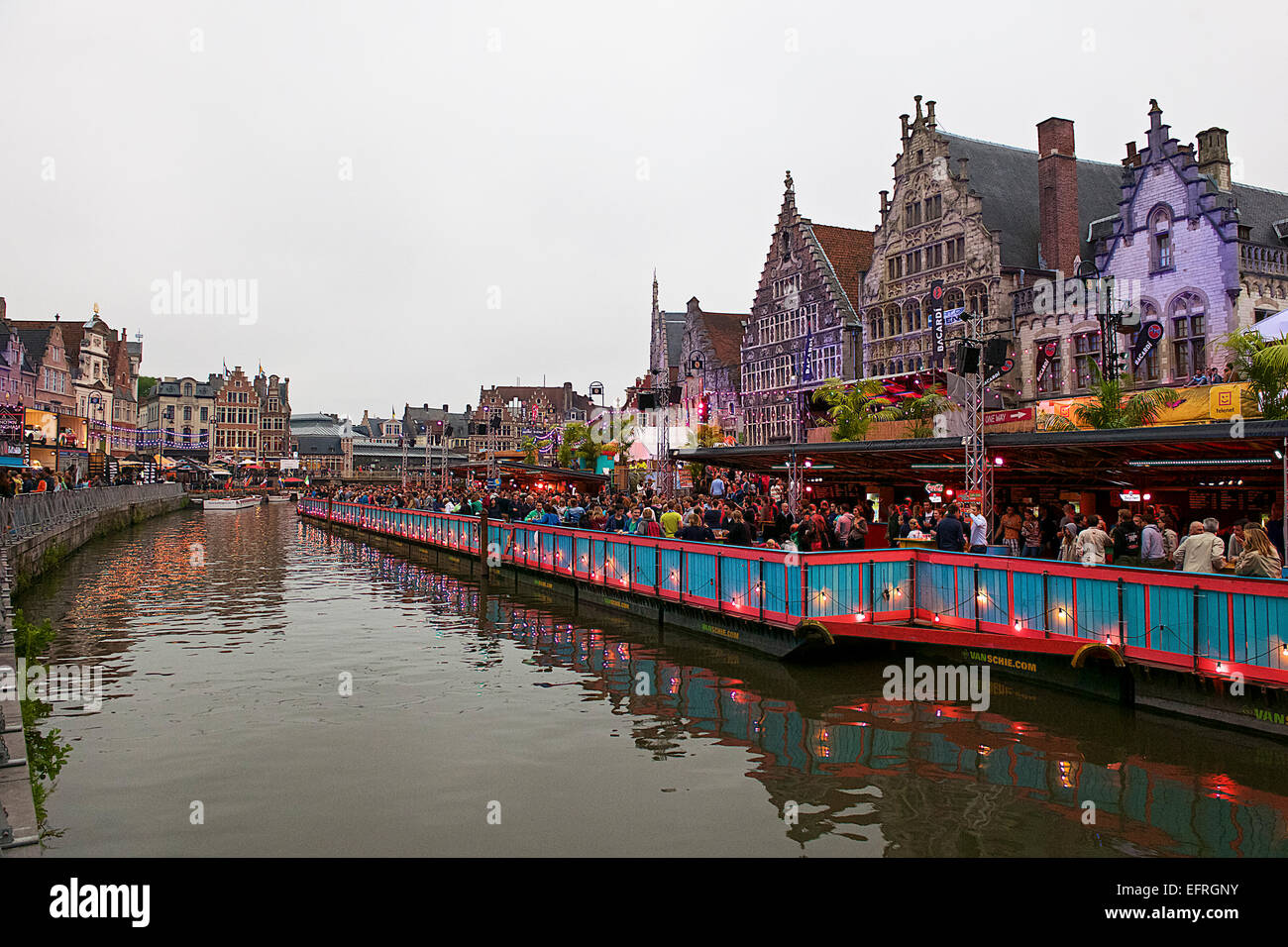 Festival de Musique de Gand, Gand, Belgique Banque D'Images