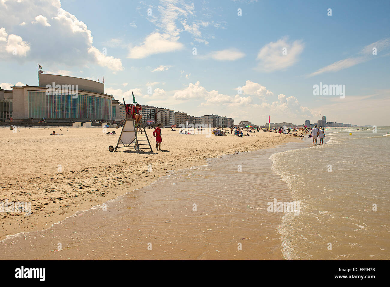 La plage promo d'ostende