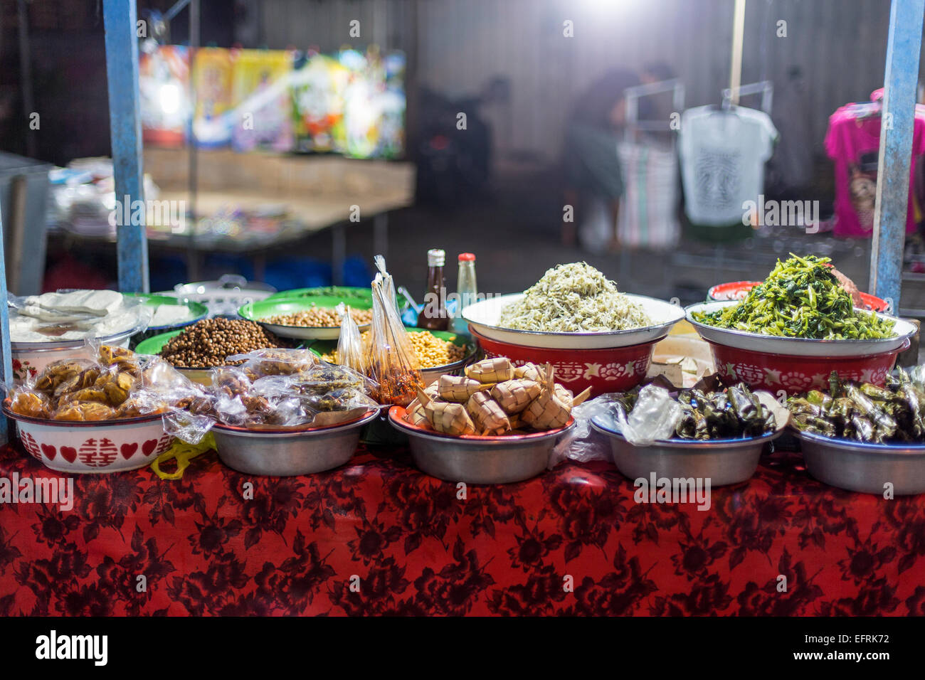 Marché de nuit à Bali, Indonésie Banque D'Images