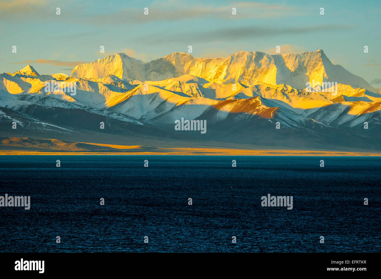 Voyager au Tibet. Banque D'Images