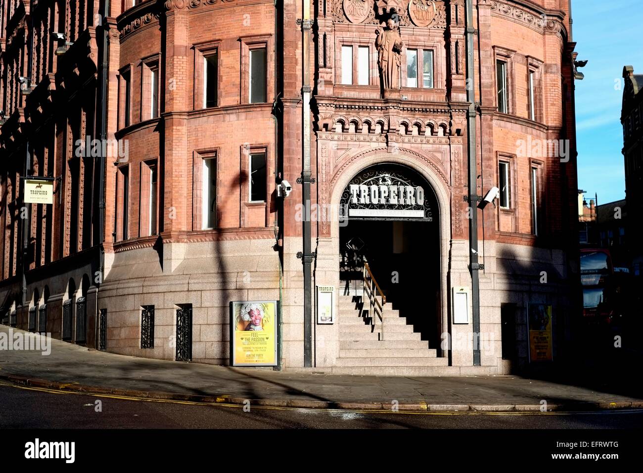 Restaurant brésilien Tropeiro Nottingham UK Banque D'Images