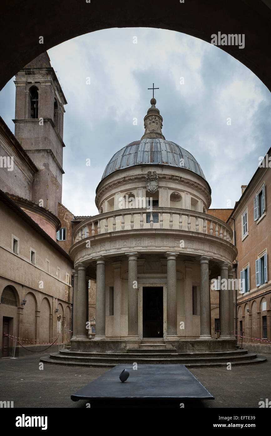 Tempietto del Bramante. Rome, Italie Banque D'Images