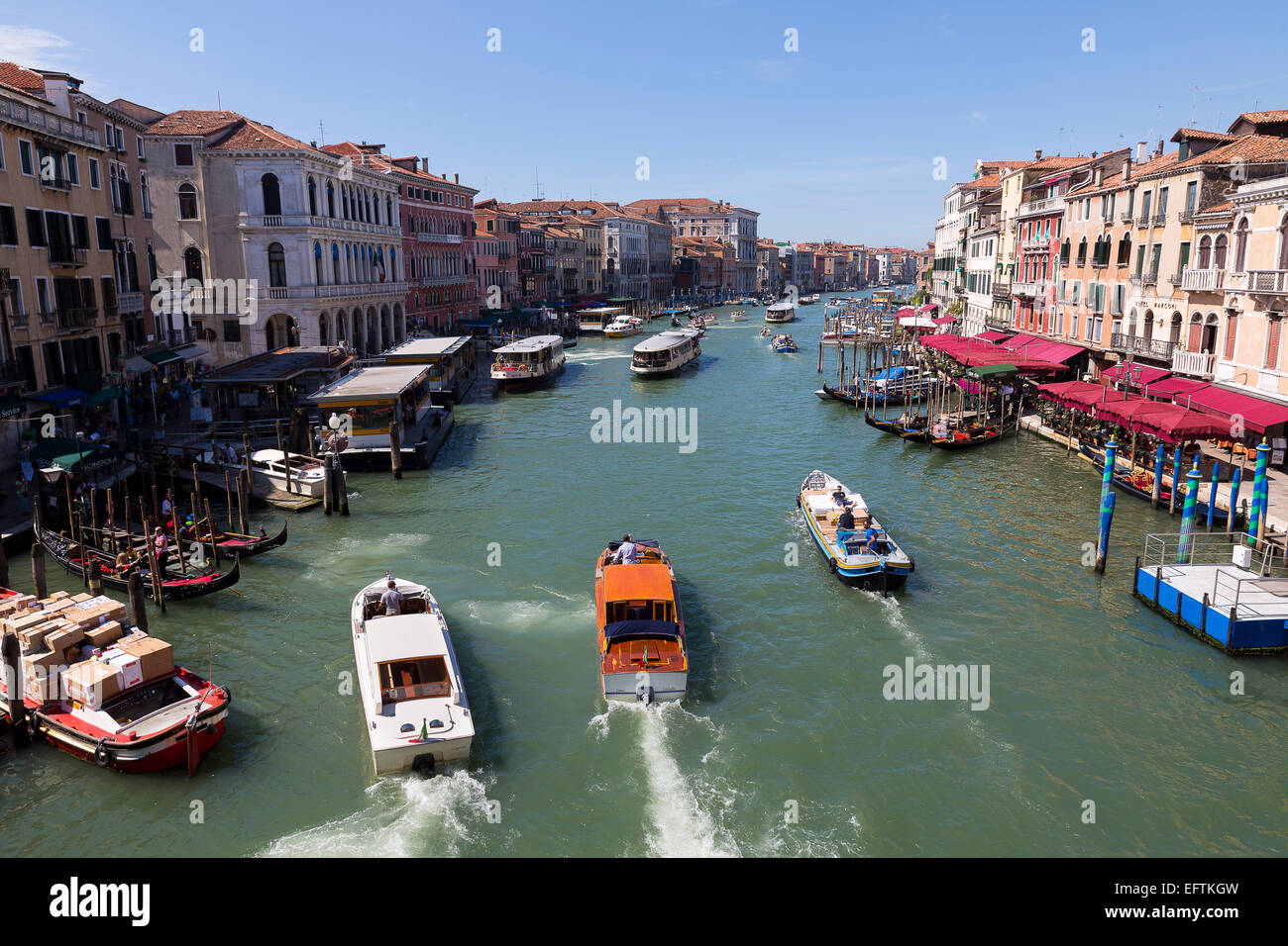 Canal Grande. Venise, Italie Banque D'Images