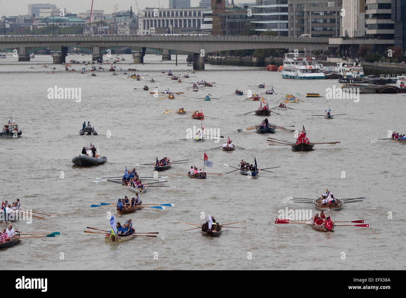 Great River Race 2014 Banque D'Images