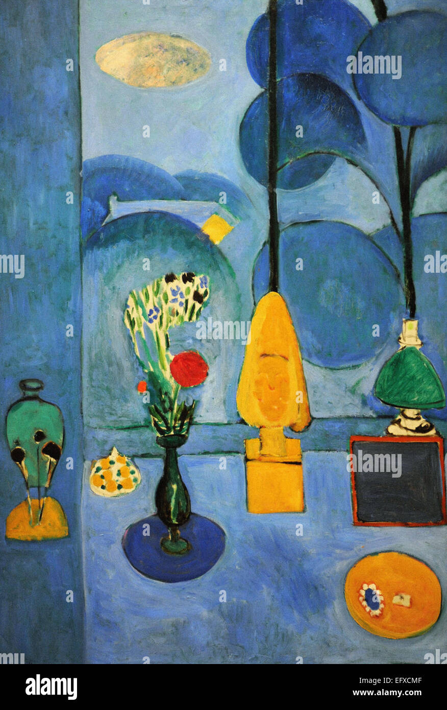 Henri Matisse La fenêtre bleue Banque D'Images
