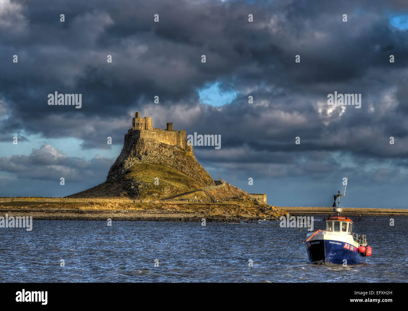 Château sur la colline Banque D'Images