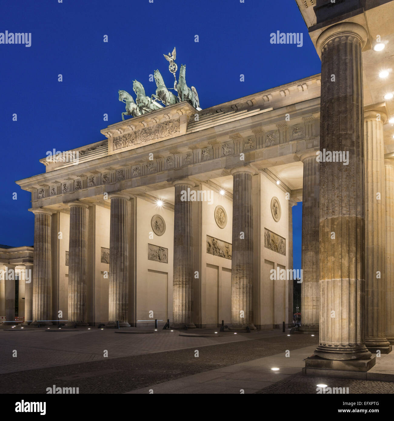Porte De Brandebourg Pariser Platz Berlin Allemagne Brandenburger tor brandenburger tor symbol berlin deutschland menschen