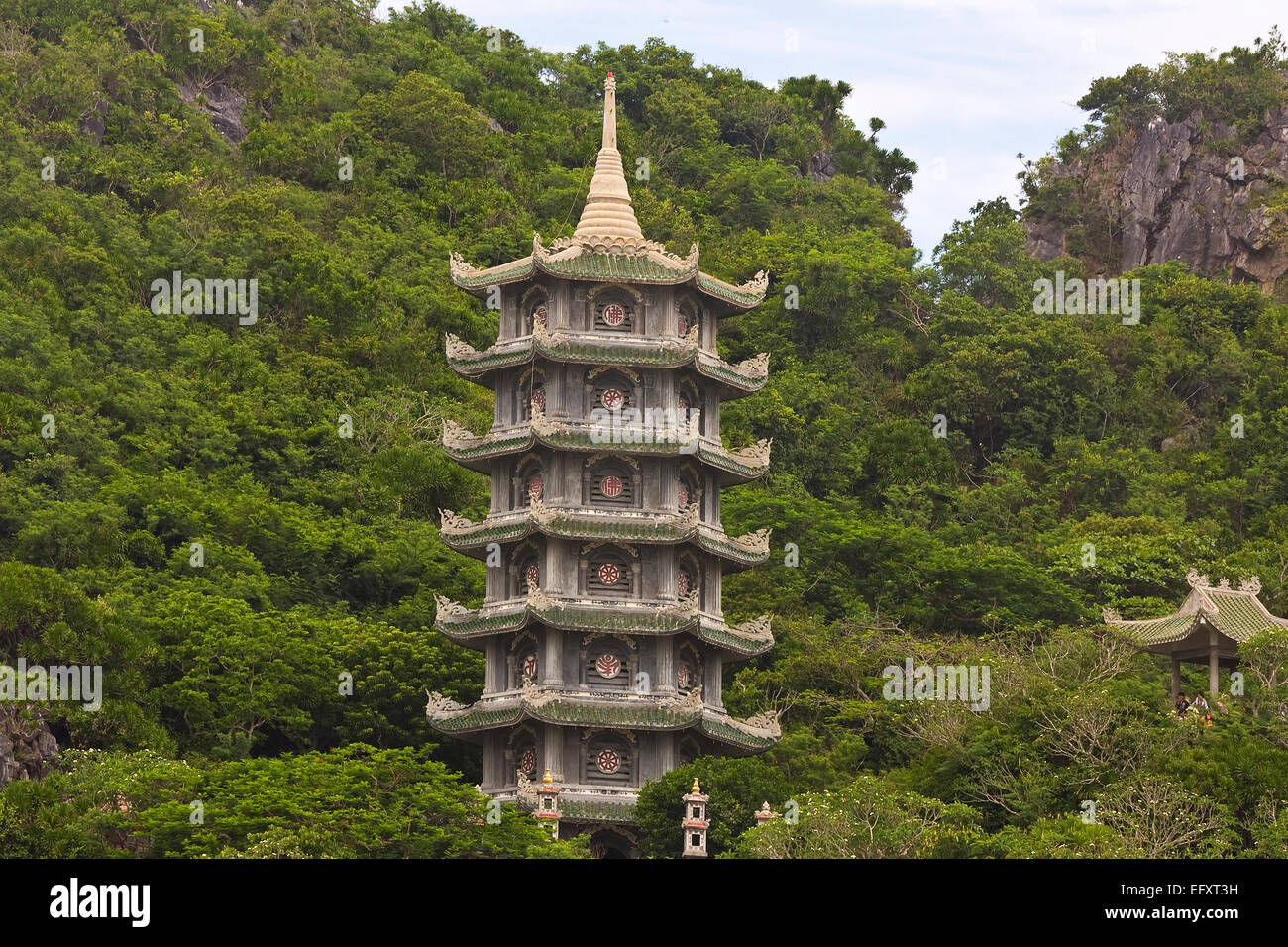 Tower, montagne de Marbre, le Vietnam, l'Asie Banque D'Images