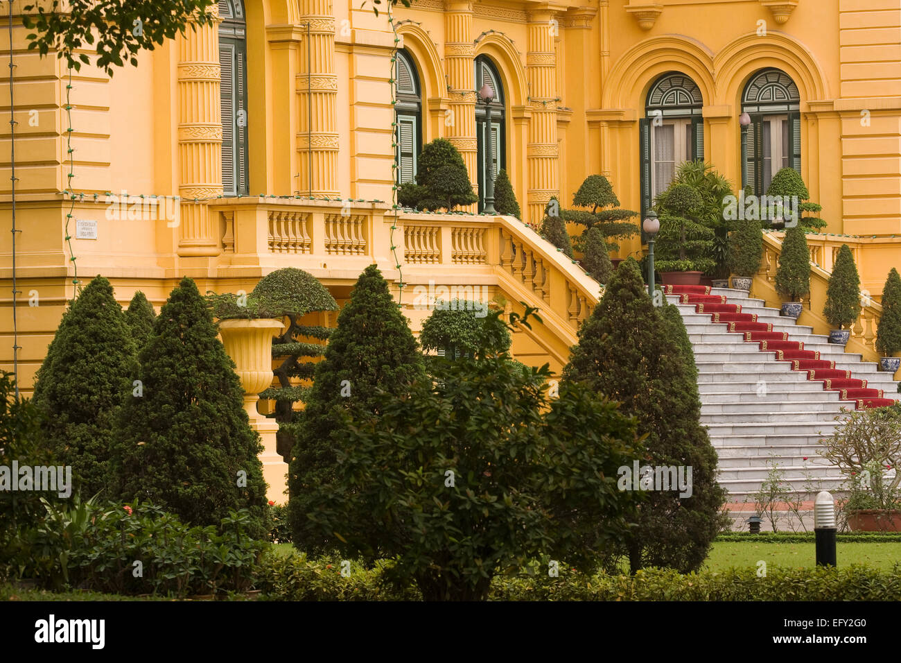 Palais présidentiel, Hanoi, Vietnam, Asie Banque D'Images