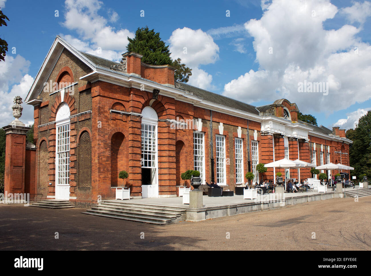 L'Orangerie, le palais de Kensington, Londres Banque D'Images