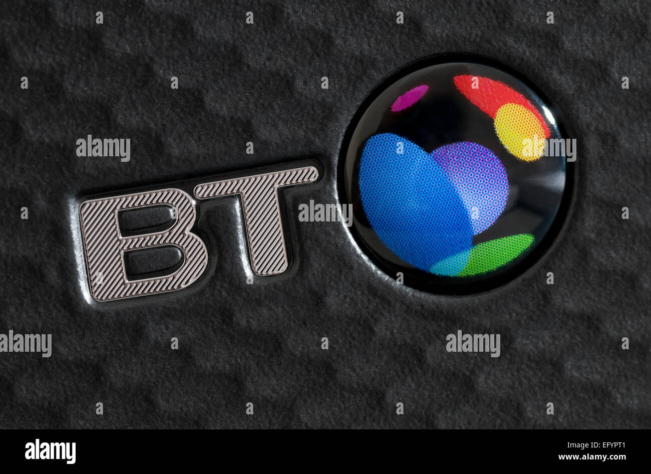 Bt British Telecom logo large bande Banque D'Images