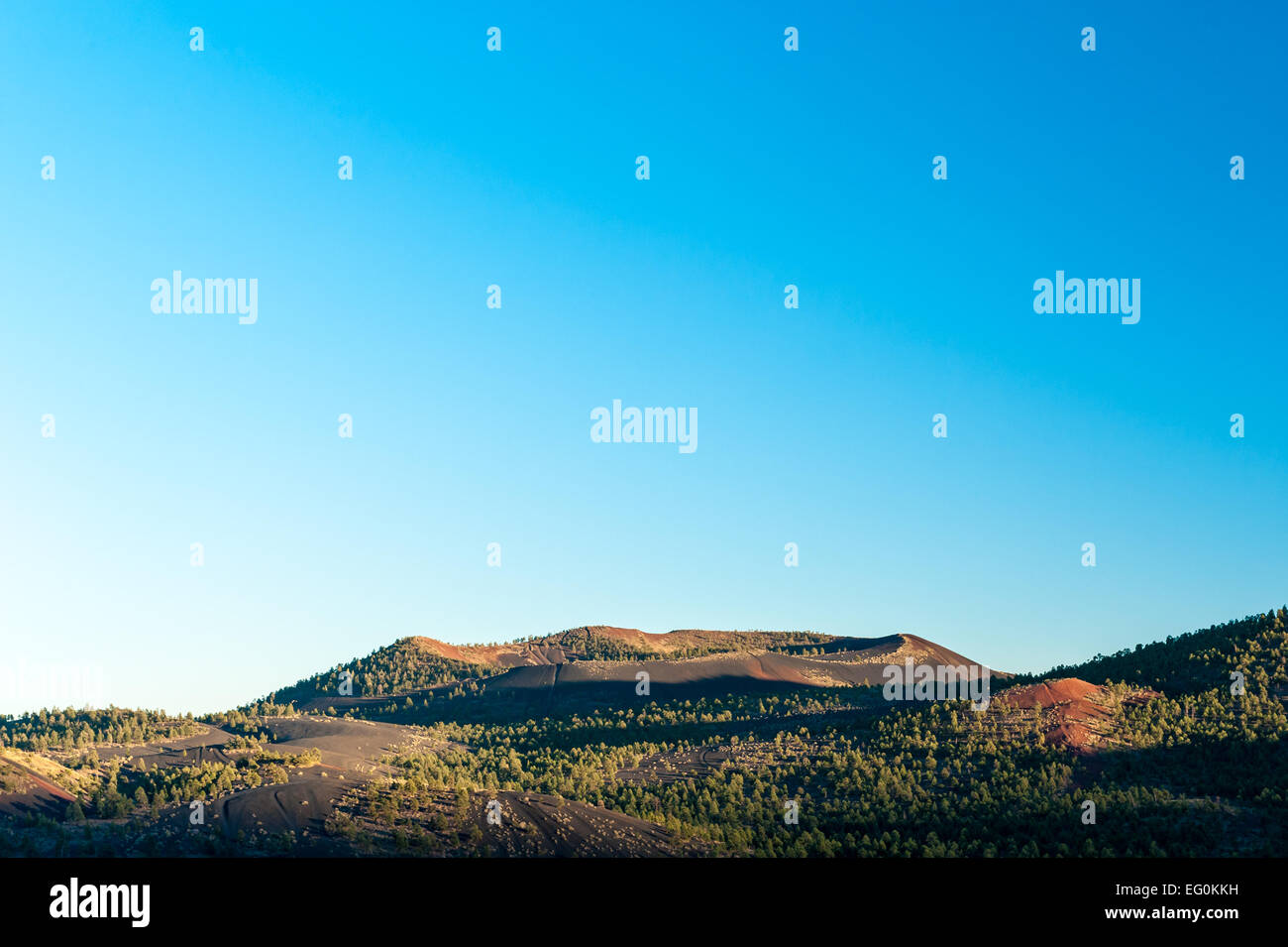 USA, Arizona, Sunset Crater Volcano Banque D'Images