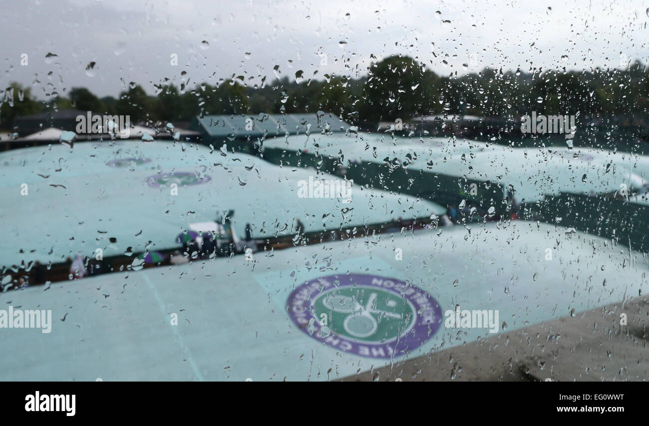 Wimbledon Lawn Tennis Club tournoi au cours de la 2014 à Londres Banque D'Images