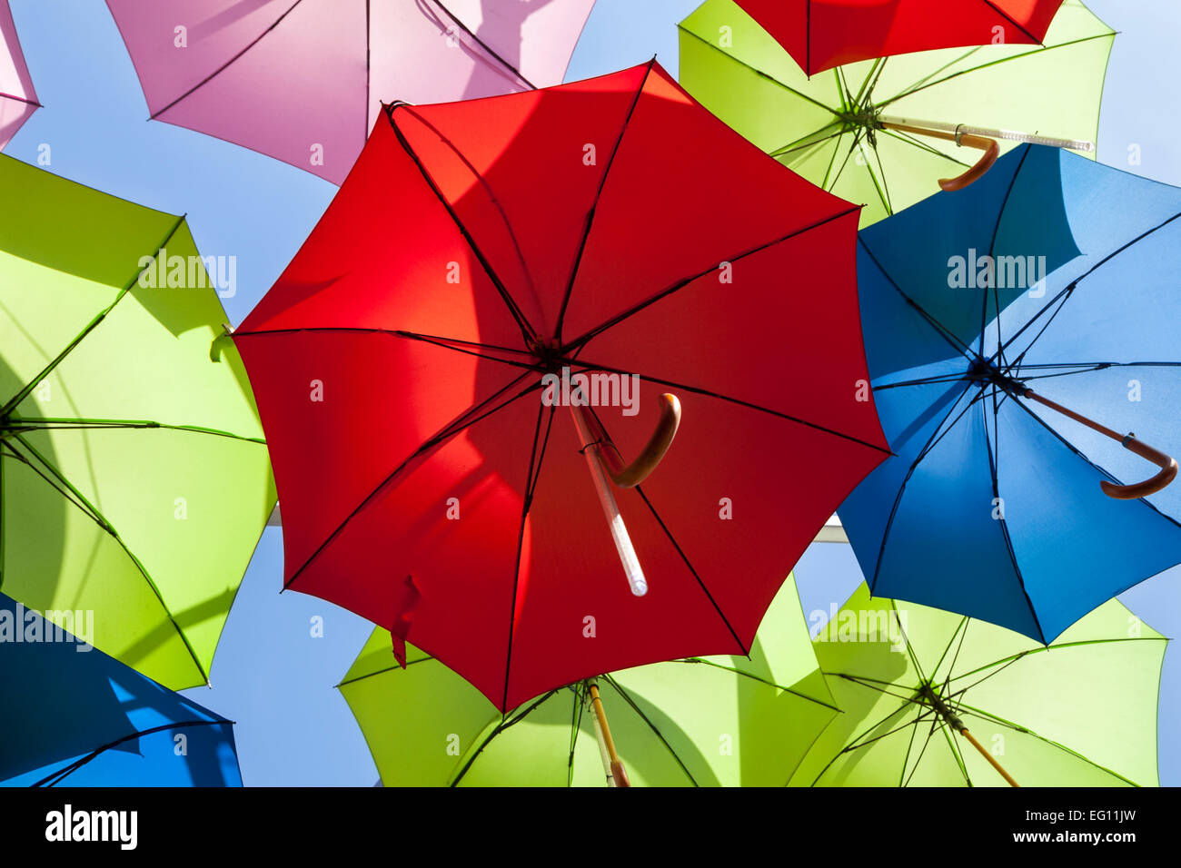 Umbrella art Banque de photographies et d'images à haute résolution - Alamy